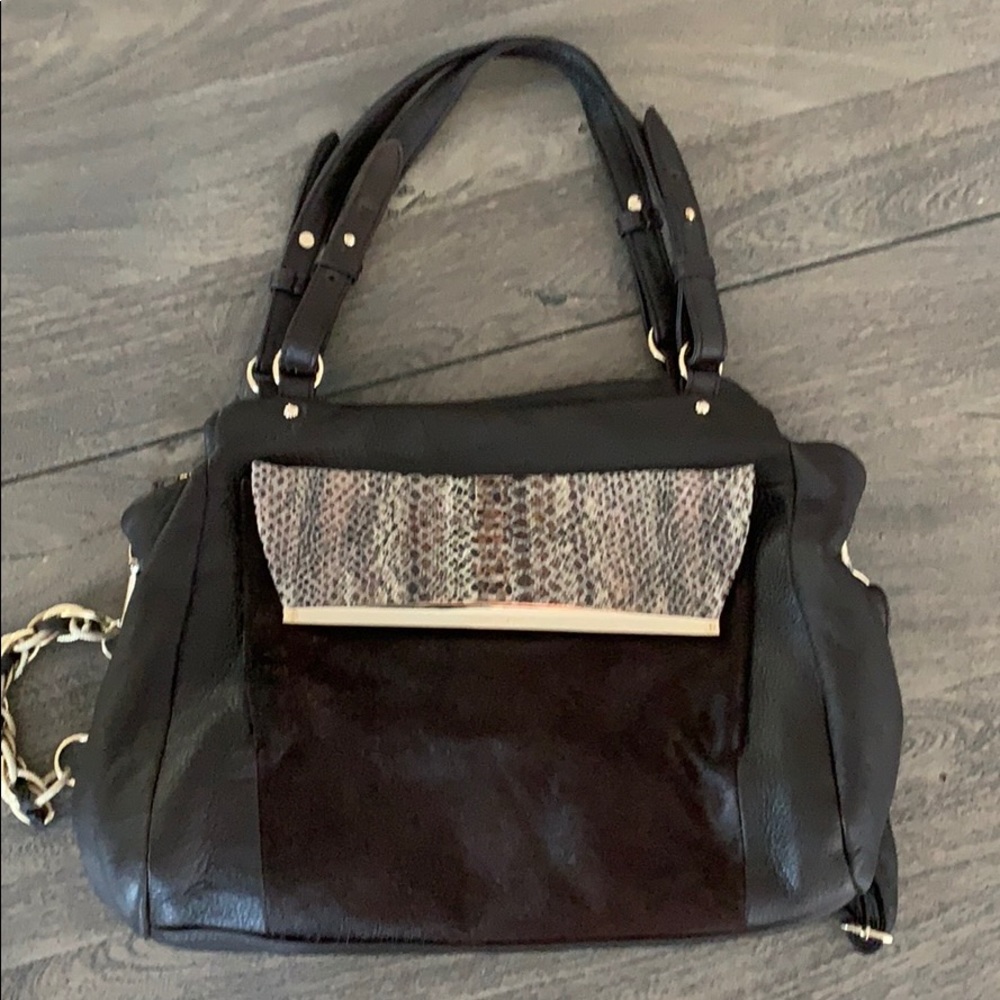 NWOT Elliott Lucca brown leather bag